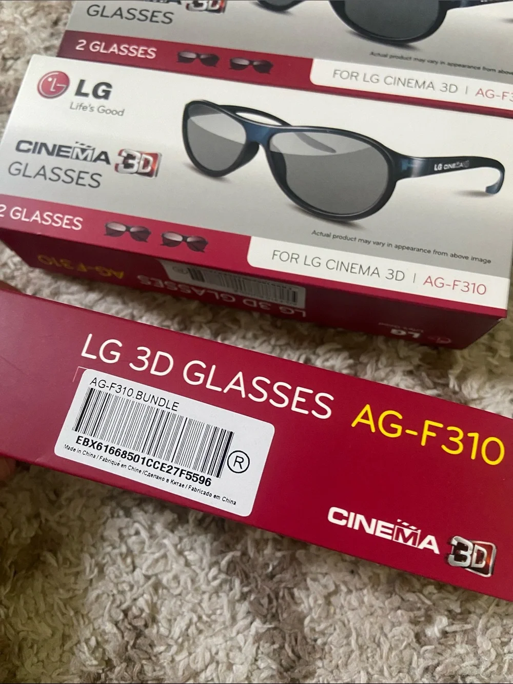 LG Cinema 3D Glasses Pack
